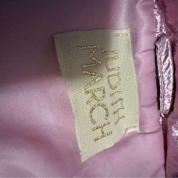 Judith March Pink Metallic Puffer Jacket Size Medium - Picture 9 of 10
